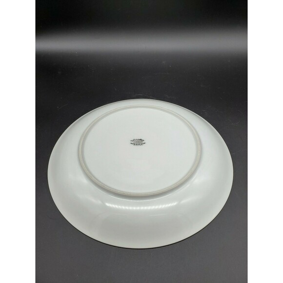 Vintage Hiroko Japan China 10" Plate with Yellow Roses & Gold Trim - Picture 5 of 12